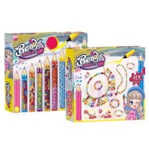 Σετ Χάντρες σε Θήκες-Μολύβια 27x23x3cm ToyMarkt 971347 - (1ΤΕΜ) - (77-1327)