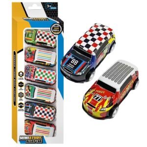 Μίνι Αυτοκινητακια Pull Back σε Εξάδα 9x26x2.5cm ToyMarkt 902388 - Τυχαίο-Χρώμα-Σχέδιο-Επιλογή - (1ΤΕΜ) - (70-2368)