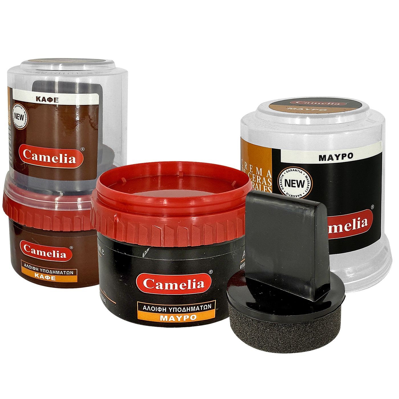 Αυτογυάλιστη Πάστα Υποδημάτων Μαύρη-Καφέ 40ml Siderela - Καφέ - (1ΤΕΜ) - (81-981) - Image 3