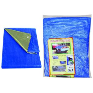 Μουσαμάς Αδιάβροχος με Κρίκους 3x2m 90g/m², 3x2m Homie 101333 - (1ΤΕΜ) - (81-313)