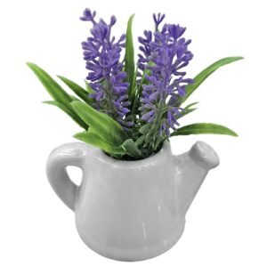 Γλαστράκι Ποτιστήρι Πήλινο με Λεβάντα 11x9cm Homie 423124 - (12ΤΕΜ) - (22-3104)