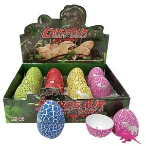 Αυγό Χρωματιστό Δεινόσαυρος 7x5cm Homie 116963 - (12ΤΕΜ) - (96-943)