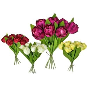 Μπουκέτο 7 Λουλούδια Τουλίπες 45cm Bunny's 932213 - Τυχαίο-Χρώμα-Σχέδιο-Επιλογή - (1ΤΕΜ) - (73-2193)