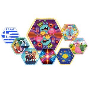 Αετός Χάρτινος Κομπλέ 1m Carnavalista 23203 - (10ΤΕΜ) - (3-183)