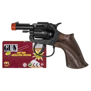 Περίστροφο Μεταλλικό 8σφαιρο 16x8cm Carnavalista 231811 - (1ΤΕΜ) - (3-1791)