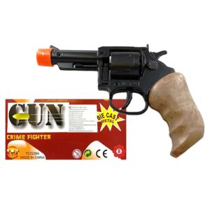 Περίστροφο Μεταλλικό 8σφαιρο 16x8cm Carnavalista 23236 - (1ΤΕΜ) - (3-216)