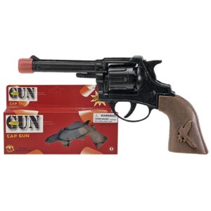 Όπλο Μεταλλικό 8σφαιρο 21x8cm Carnavalista 23237 - (1ΤΕΜ) - (3-217)