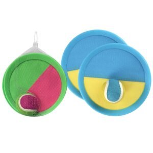Ρακέτες Velcro Catch Ball σετ με Μπαλάκι ø18,5cm SummerTiempo 623339 - Τυχαίο-Χρώμα-Σχέδιο-Επιλογή - (1ΣΕΤ) - (42-3319)