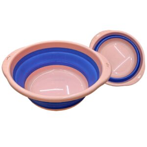 Λεκάνη Στρογγυλή Πτυσσόμενη 43x39x16cm Homie 1011184 - (1ΤΕΜ) - (81-1164)