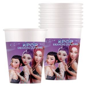 Ποτήρια Χάρτινα Πάρτυ K-POP πακ=8τεμ 200ml K-Pop - (1ΠΑΚ) - (17-77)