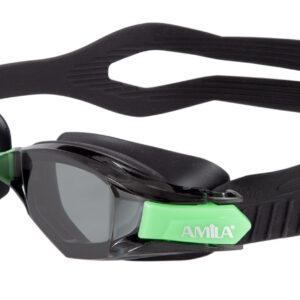Γυαλιά Κολύμβησης ΑMILA S05YAF Μαύρο/Πράσινο Φιμέ 47152