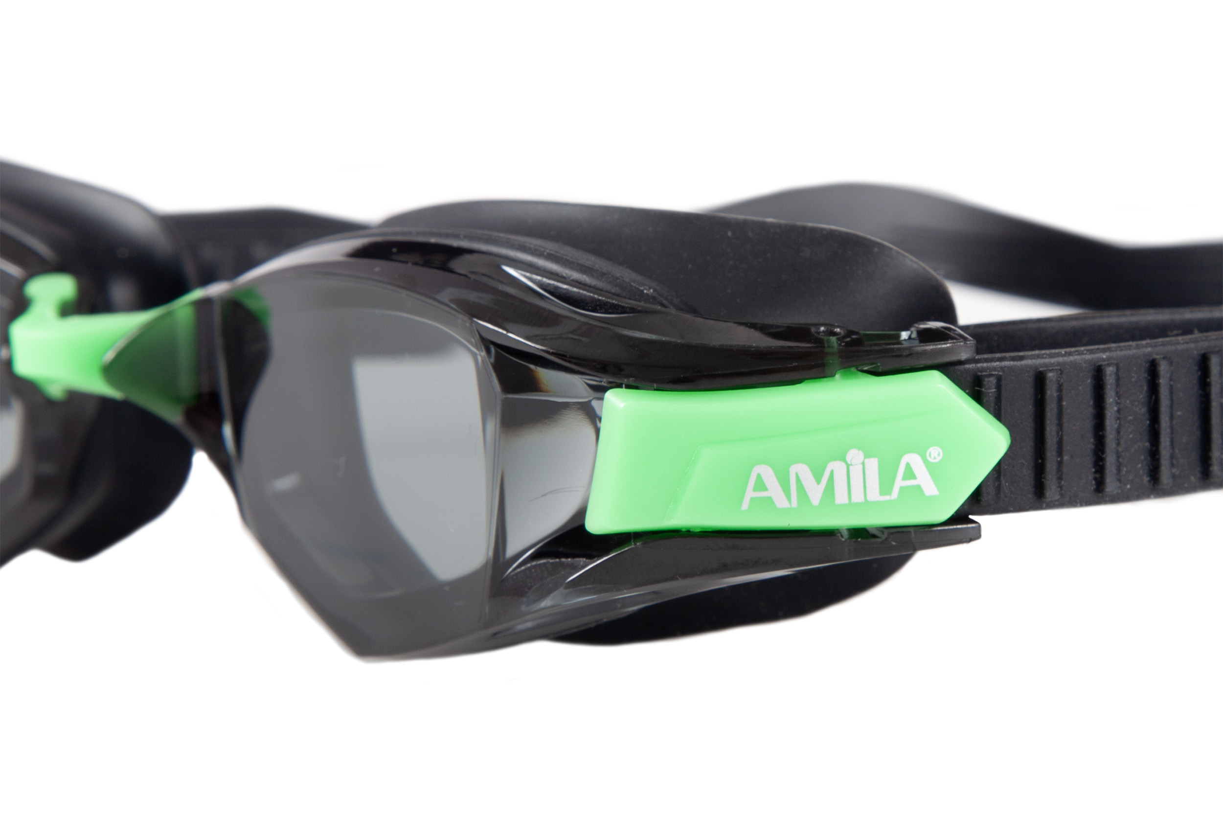 Γυαλιά Κολύμβησης ΑMILA S05YAF Μαύρο/Πράσινο Φιμέ 47152 - Image 4