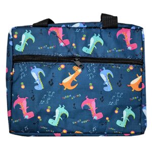 Ισοθερμικό Τσαντάκι Φαγητού Δεινόσαυρος. Με 2 Θήκες 22x19x12cm JustNote 703600 - (1ΤΕΜ) - (50-3580)