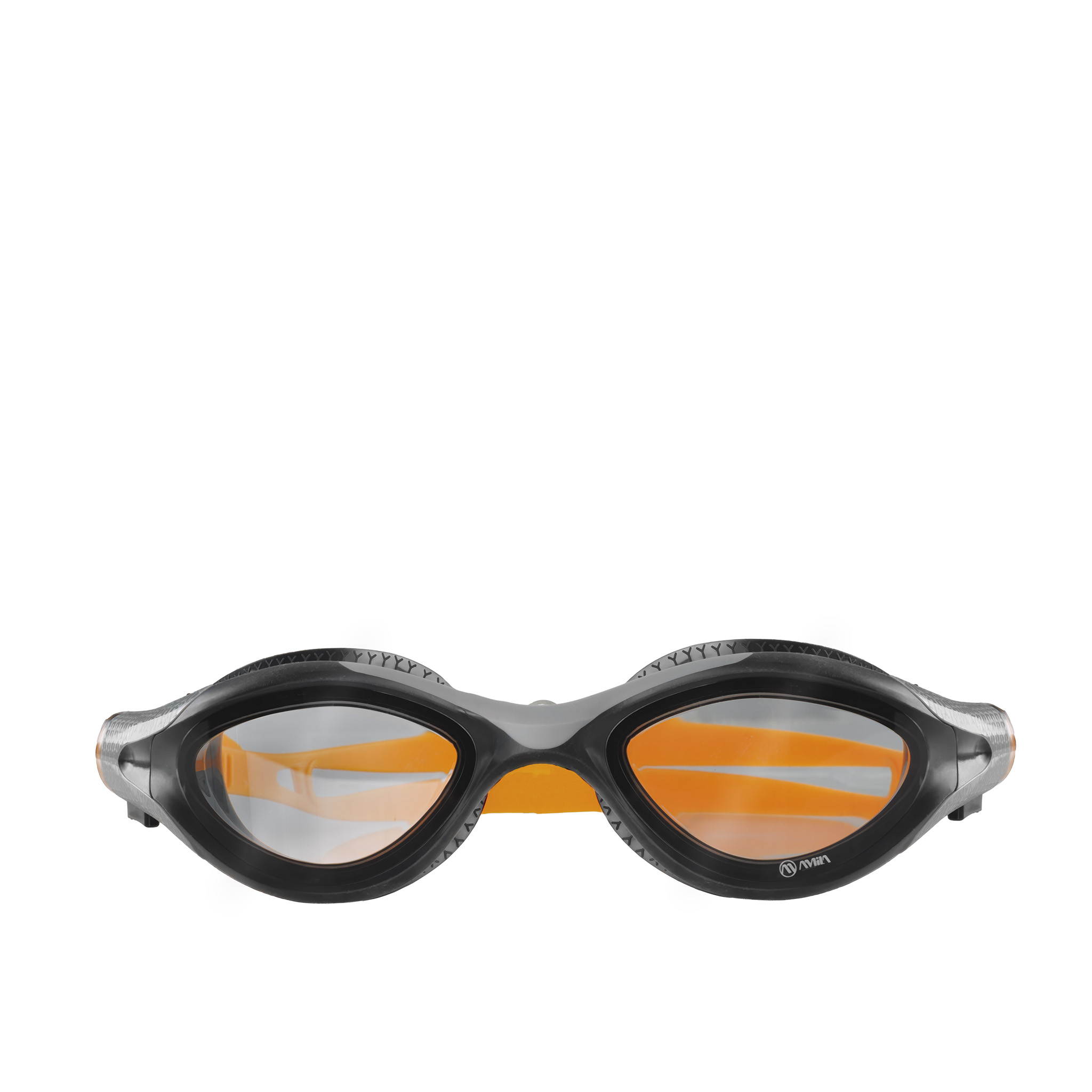 Γυαλιά Κολύμβησης AMILA TP-401AFM Μαύρα/Πορτοκαλί Φιμέ UV 47113 - Image 4