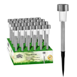 Ηλιακό Φαναράκι Inox 36x4,7cm Homie 322101 - (24ΤΕΜ) - (12-2081)
