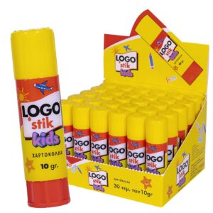 Κόλλα Logo Στικ 10gr Kids Logo 66ΑΕ16 - (30ΤΕΜ) - (19-102)