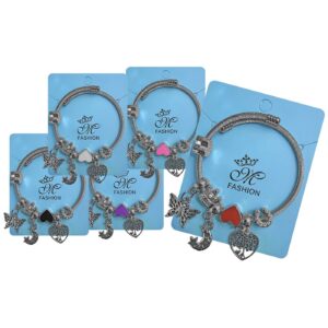 Βραχιόλι Ασημί με Αξεσουάρ Καρδιά 4teen4ty 401451 - (12ΤΕΜ) - (20-1431)