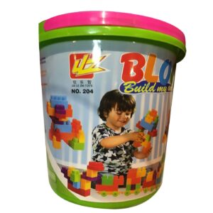 Κουβάς με 30 Τουβλάκια. 3+ Ετών ø23,5x24cm ToyMarkt 95461 - (1ΤΕΜ) - (75-441)