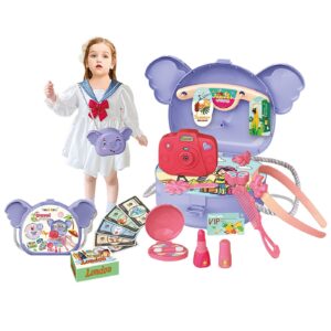 Τσαντάκι Ομορφιάς Ελεφαντάκι 23τεμ 24x16x9cm ToyMarkt 971357 - (1ΣΕΤ) - (77-1337)