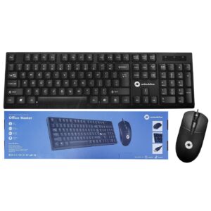 Πληκτρολόγιο με Ποντίκι σετ Ενσύρματα JustNote 10971 - (1ΣΕΤ) - (89-51)