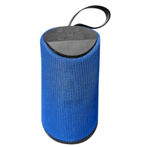 Ηχείο Bluetooth Κυλινδρικό με Strap 16x7,5cm Homie 108514 - Μπλε - (1ΤΕΜ) - (88-494)