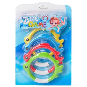 Παιχνίδι Πισίνας με Πλαστικά Κυκλάκια σετ 25x21cm SummerTiempo 623215 - (1ΣΕΤ) - (42-3195)