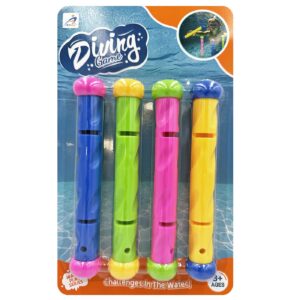 Παιχνίδι Πισίνας Φλογέρες Σετ=4τεμ. 27x17cm SummerTiempo 623221 - (1ΣΕΤ) - (42-3201)