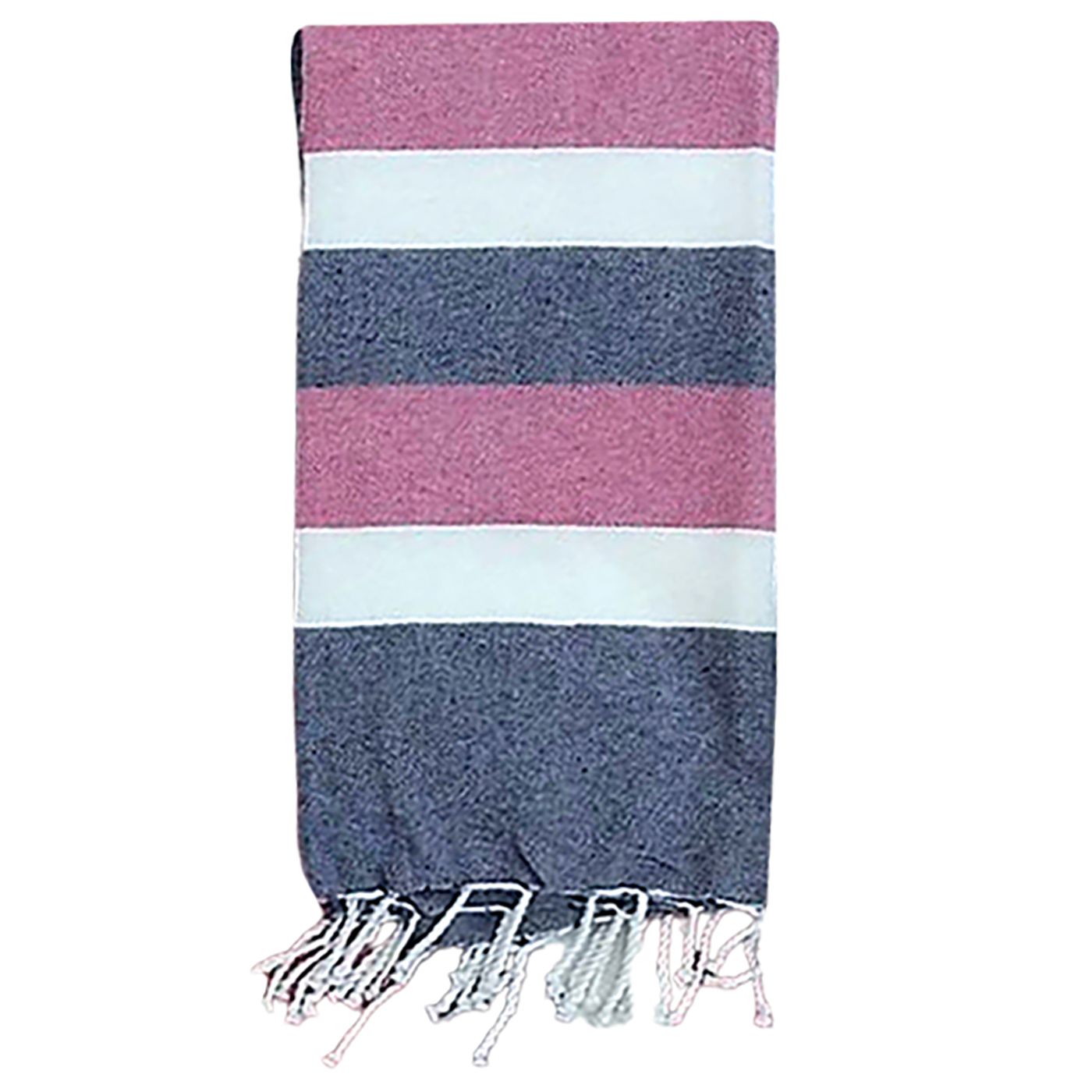 Πετσέτα Θαλάσσης Pestemal Ριγέ ~280g 90x180cm SummerTiempo 623192 - Ροζ - (1ΤΕΜ) - (42-3172)