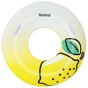 Φουσκωτό Ρόδα με Χερούλια Σχέδιο Λεμόνι Bestway Ø114 x 45cm Bestway 36448 - (1ΤΕΜ) - (42-3310)