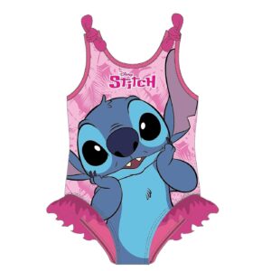 Μαγιό Ολόσωμο Stitch με Φιογκους No: 3-4, 5-6, 7-8 Stitch - (6ΤΕΜ) - (42-3389)