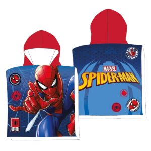 Πετσέτα Θαλάσσης Ποντσο Microfiber Spiderman 100x50cm Spiderman - (1ΤΕΜ) - (42-3400)