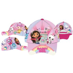 Καπέλο Παιδικό Τζόκευ Gabby's Dollhouse uv Protection με Σχέδια στα Πλάγια Gabbys Dollhouse - (6ΤΕΜ) - (42-3401)