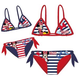 Μαγιό Μπικίνι Minnie No: 3-4, 5-6, 7-8 Disney - Τυχαίο-Χρώμα-Σχέδιο-Επιλογή - (6ΤΕΜ) - (42-3392)