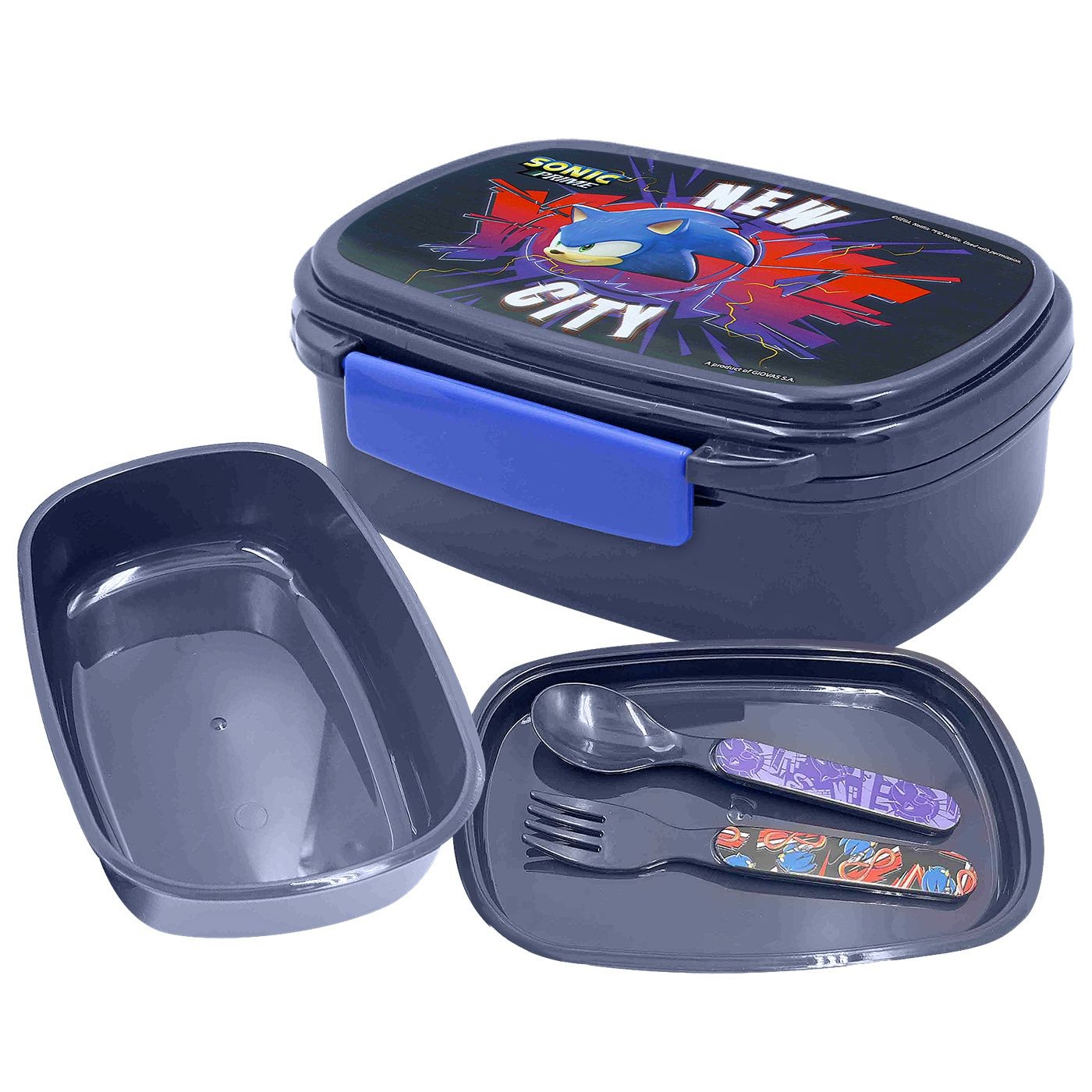 Δοχείο σετ Φαγητού Πλαστικό pp Smile Fisher Price 500ml 17,5x6x12,5cm 500ml JustNote 703700 - (1ΣΕΤ) - (50-3680)