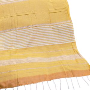 Πετσέτα Θαλάσσης Pestemal ~280g 90x180cm SummerTiempo 623190 - Κίτρινο - (1ΤΕΜ) - (42-3170)