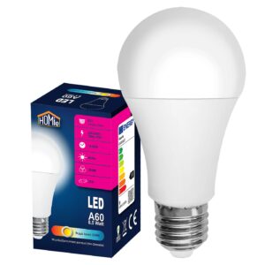 Λάμπα LED Α60 Ε27 Θερμό Λευκό 8,5W Homie 108532 - (1ΤΕΜ) - (88-512)