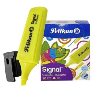 Μαρκαδόρος Υπογραμμίσεως Κίτρινος Pelikan Signal JustNote 80913 - (10ΤΕΜ) - (60-893)