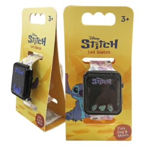 Ρολόι Χειρός Ψηφίακο led Stitch Stitch - (1ΤΕΜ) - (20-1434)