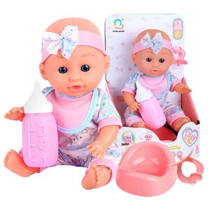 Μωρό με Ήχους & Αξεσουάρ 28x17x12,3cm ToyMarkt 98270 - (1ΤΕΜ) - (78-250)