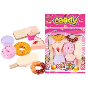 Donuts και Γλυκά 8 τεμ 20x14cm ToyMarkt 971365 - (1ΤΕΜ) - (77-1345)