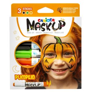 Βαφές Προσώπου 3τεμ Carioca Maskup (Πορτοκαλί-Πράσινο-Μαύρο) Carnavalista 232769 - (1ΣΕΤ) - (3-2749)